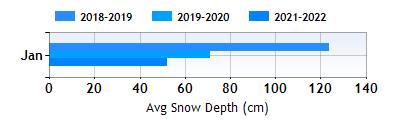 Arinsal January snow