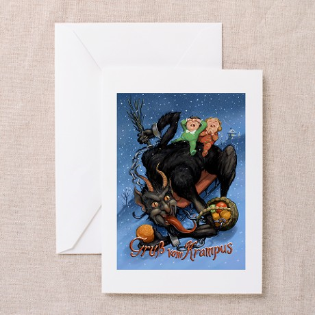 Cafepress Krampus Card 4