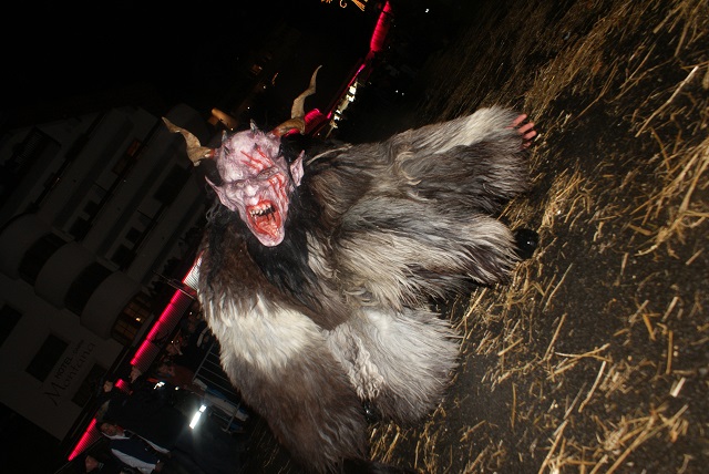 Krampus Ischgl tourist office.