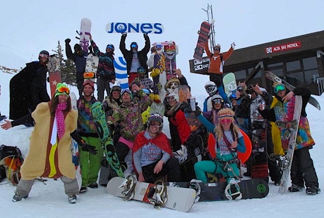 The Alta Snowboard Team