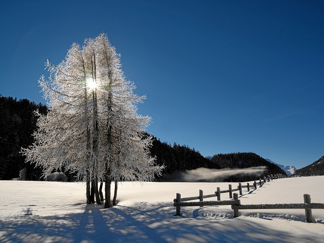 ENGADIN St. Moritz: Winterlandschaft