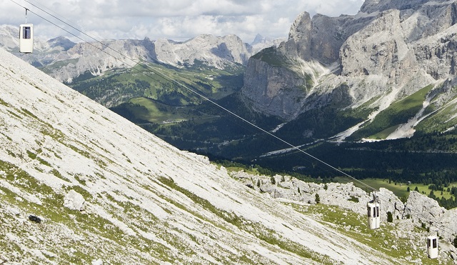 Forcella Telecabina Sassolungo