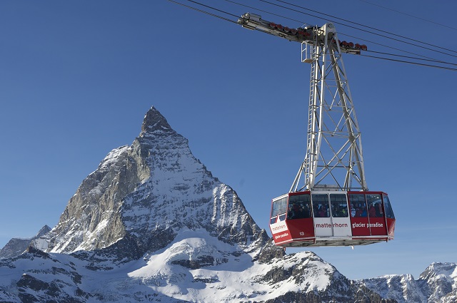 Zermatt Matterhorn Paradise cable car