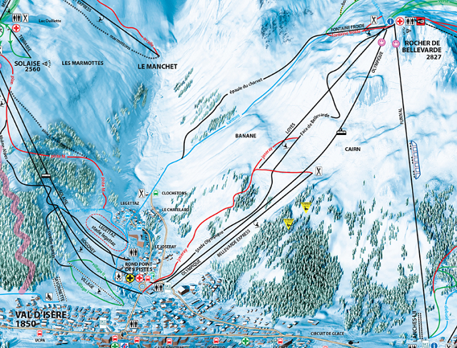 Val dIsere La Face