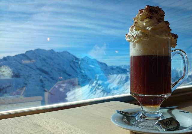 Irish Coffee Restaurant Piz Gloria Jungfrau Region