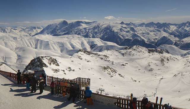 Alpe dHuez Pic Blanc 11 03 16