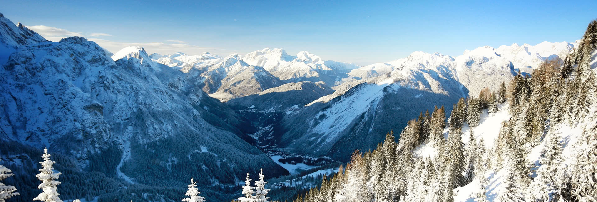 vista dall alto alleghe