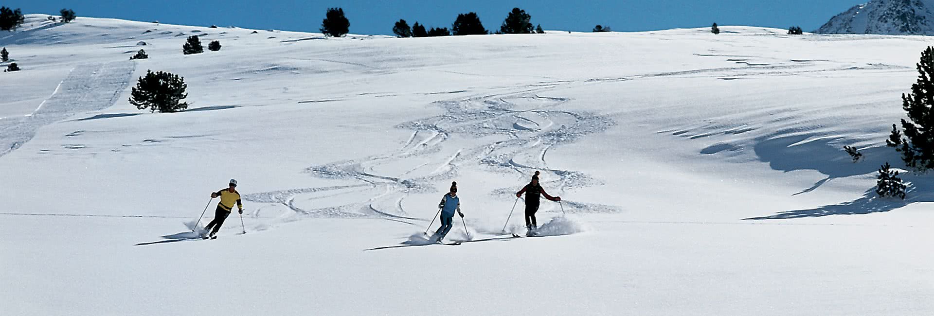 baqueira beret skiers
