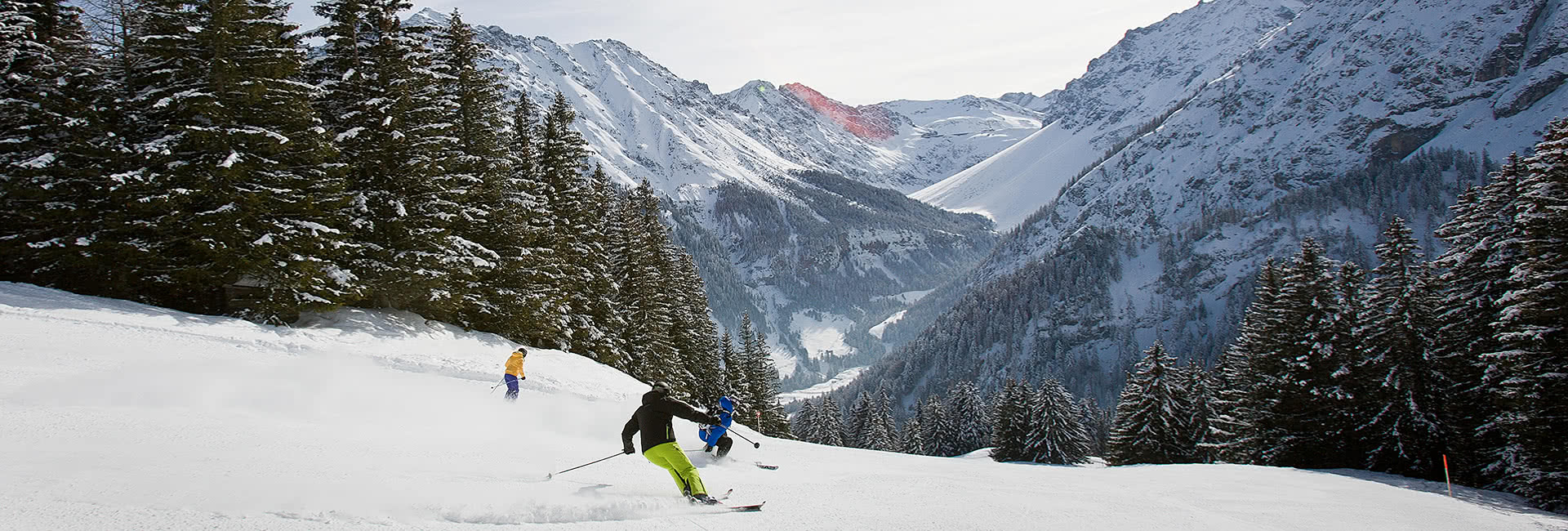 brandnertal skiers