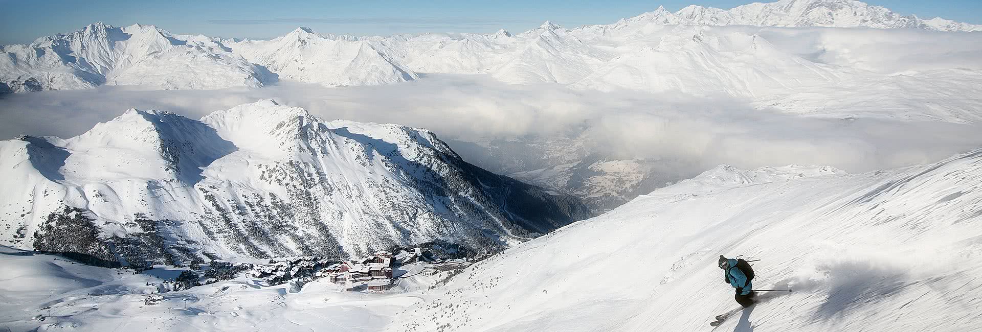 les arcs mountains