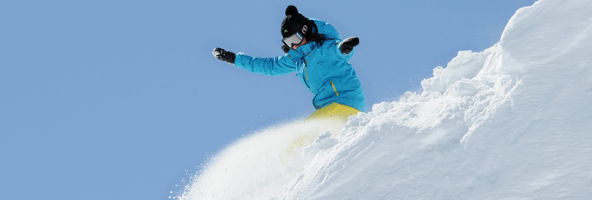 orcieres 1850 snowboarder