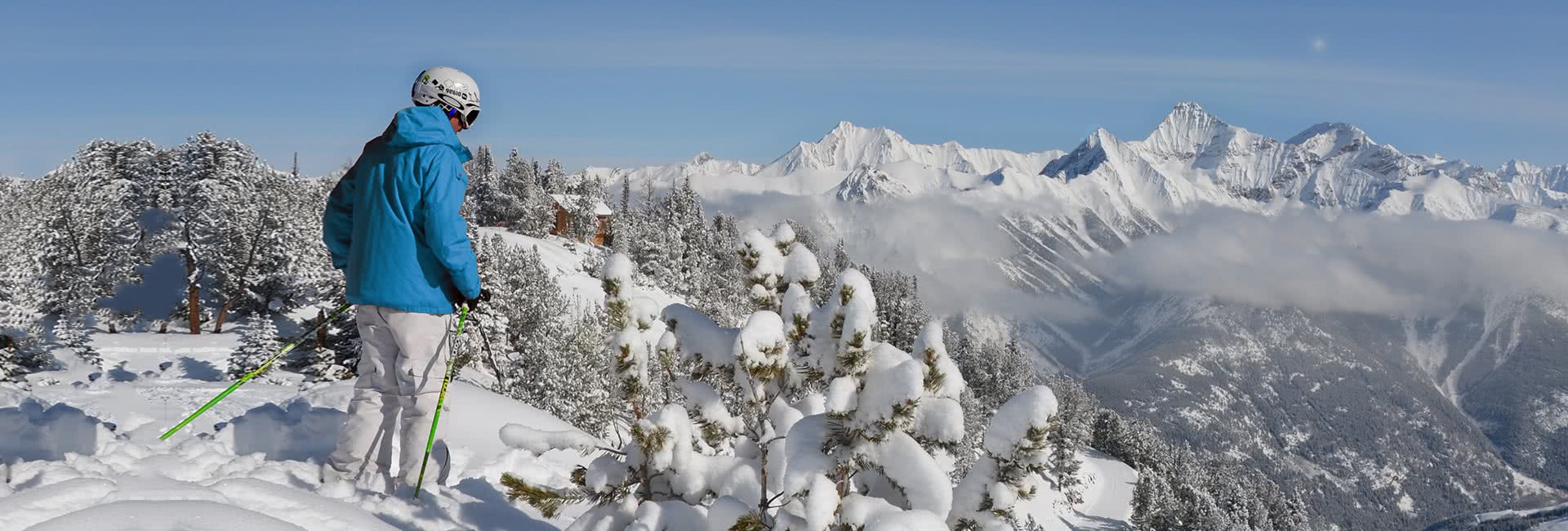 panorama skier