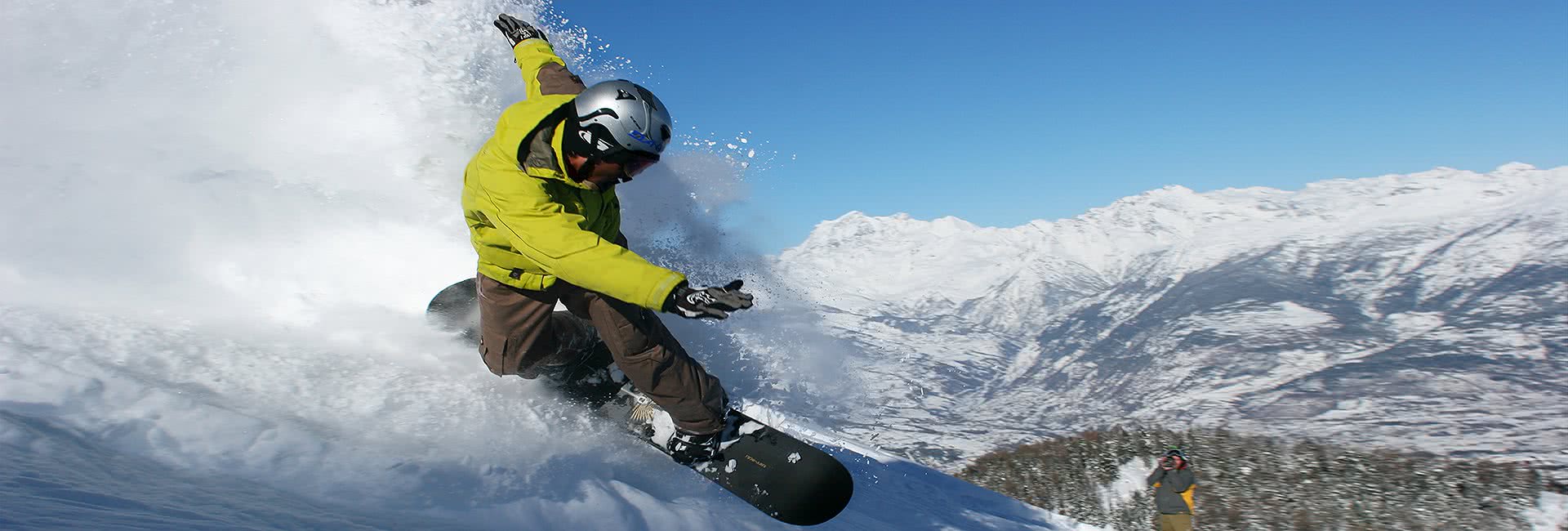 pila snowboarder