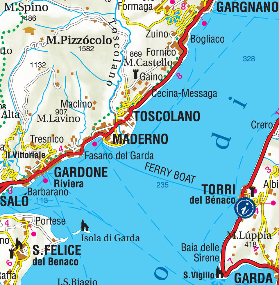 Toscolano Maderno Maps | SNO