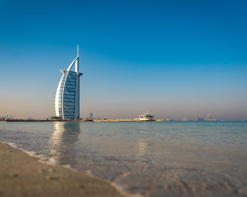 Burj Al Arab seen from Al Sufouh Beach