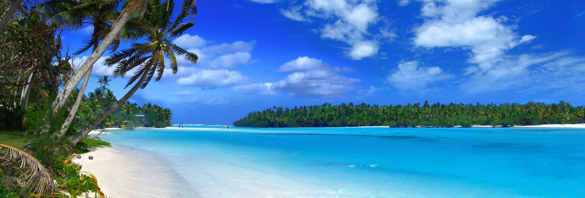 Pristine beaches of crystal-clear waters