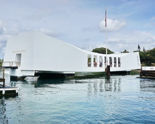Pearl harbour memorial building